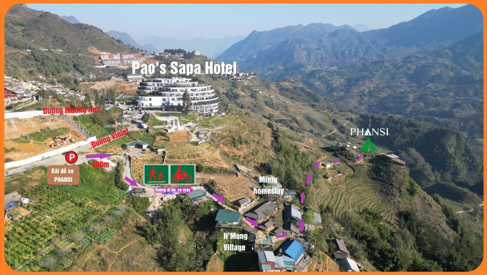 Phansi - Glamping, View Point 360, Bar & Bbq Sapa Exteriör bild