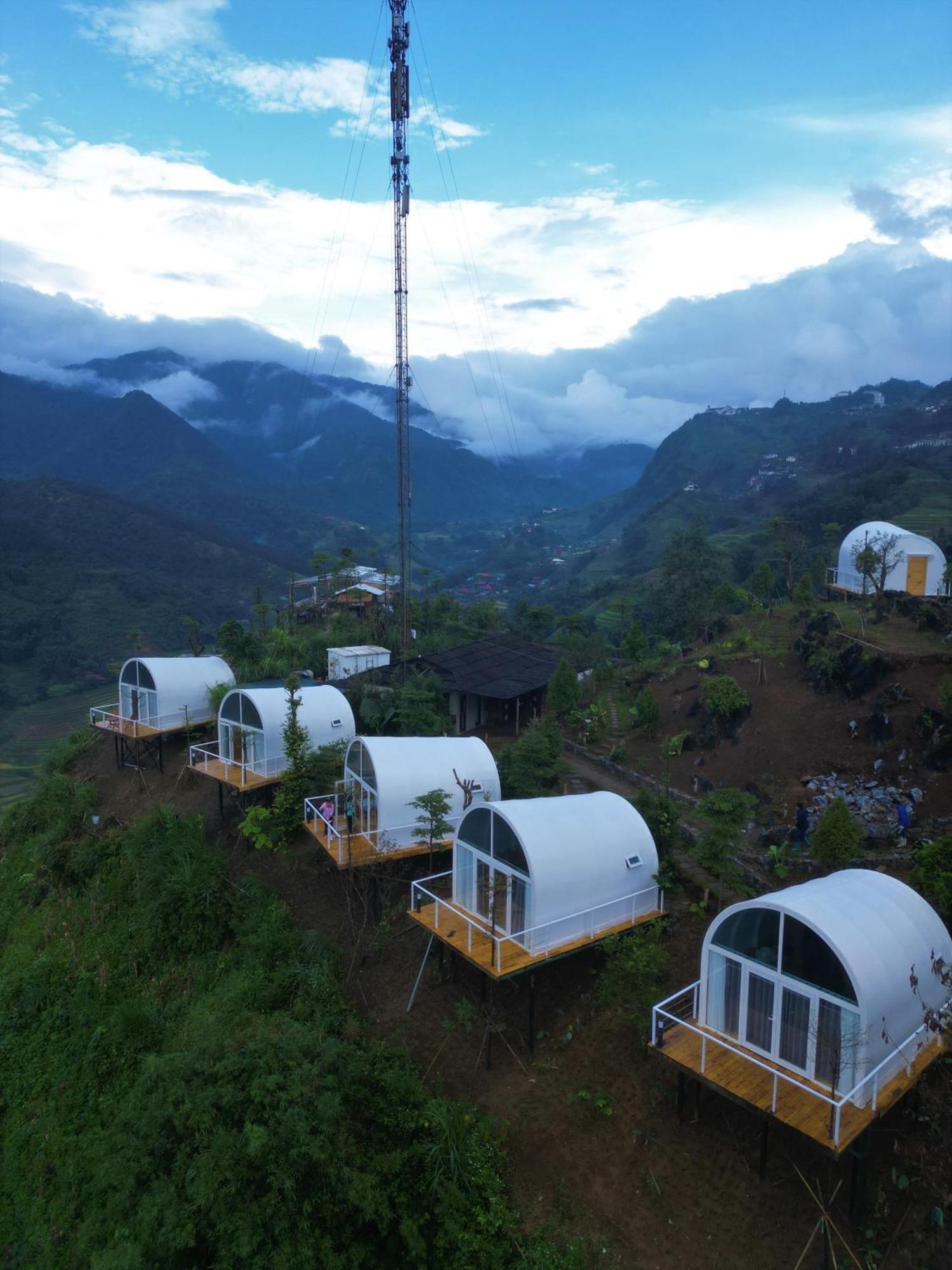 Phansi - Glamping, View Point 360, Bar & Bbq Sapa Exteriör bild