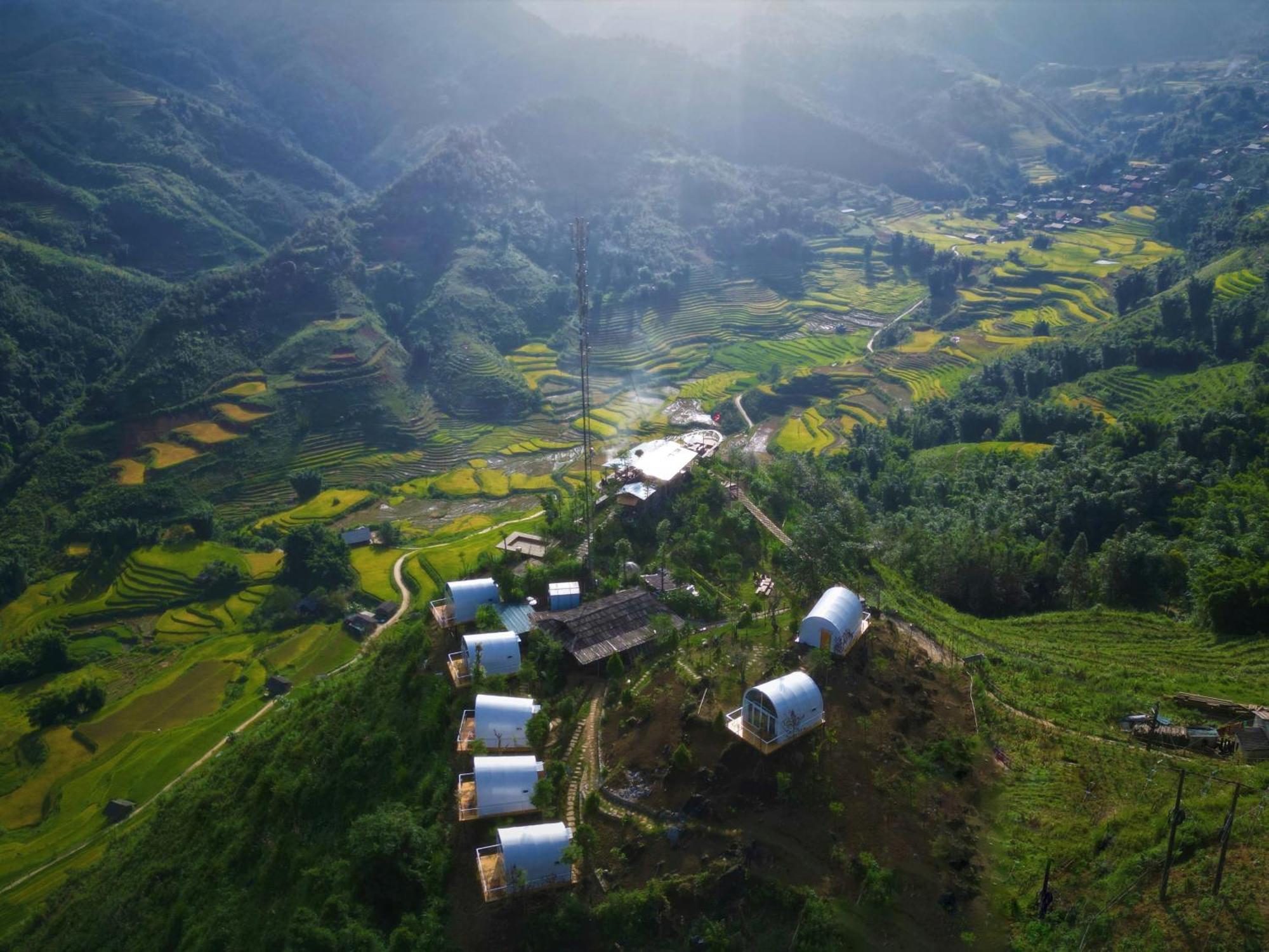 Phansi - Glamping, View Point 360, Bar & Bbq Sapa Exteriör bild