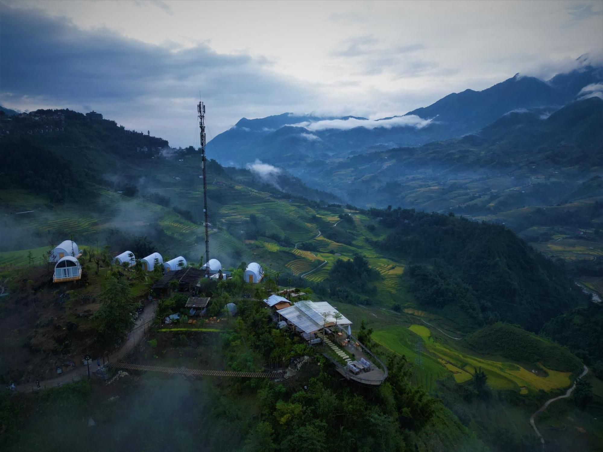 Phansi - Glamping, View Point 360, Bar & Bbq Sapa Exteriör bild
