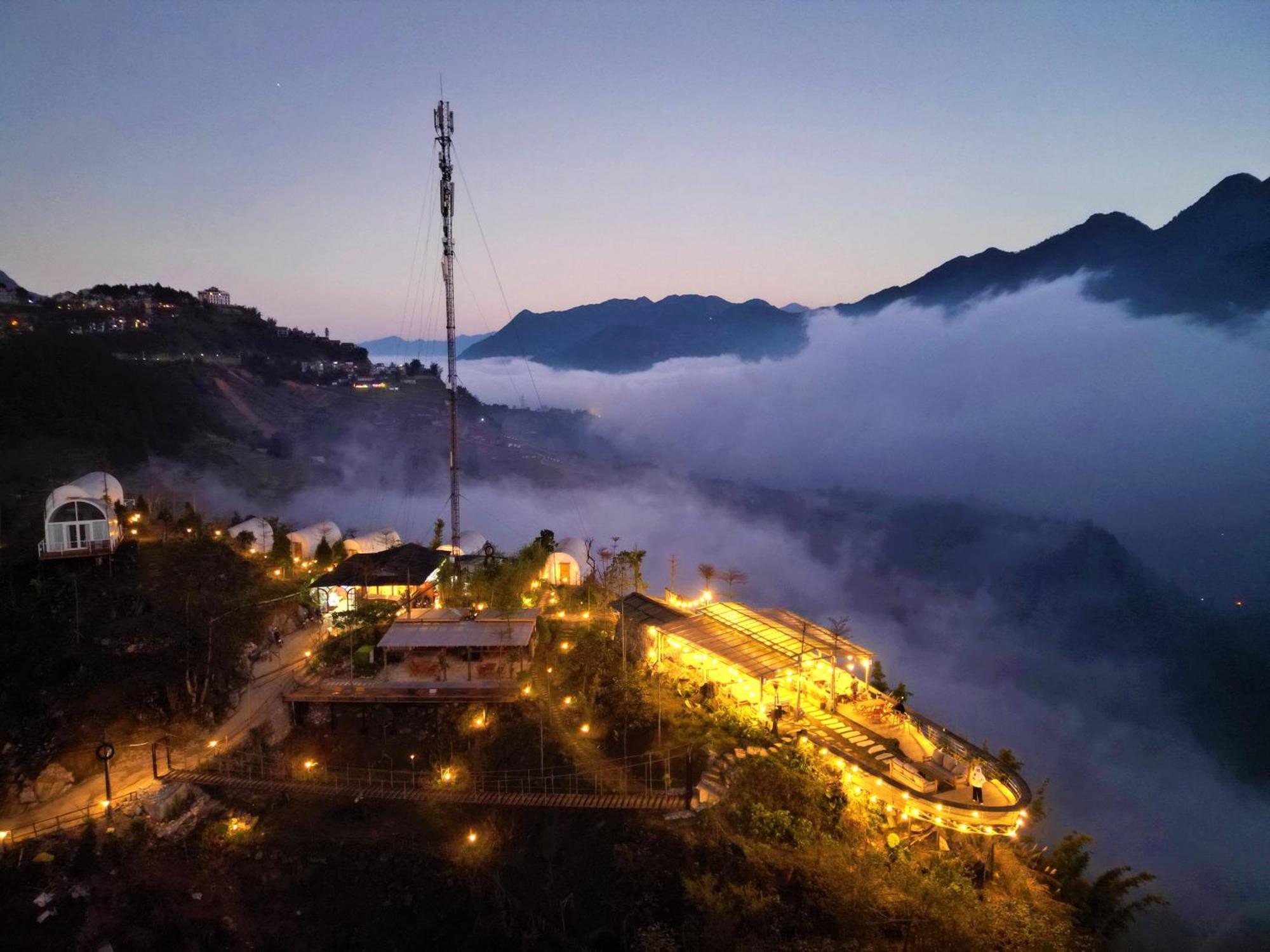 Phansi - Glamping, View Point 360, Bar & Bbq Sapa Exteriör bild
